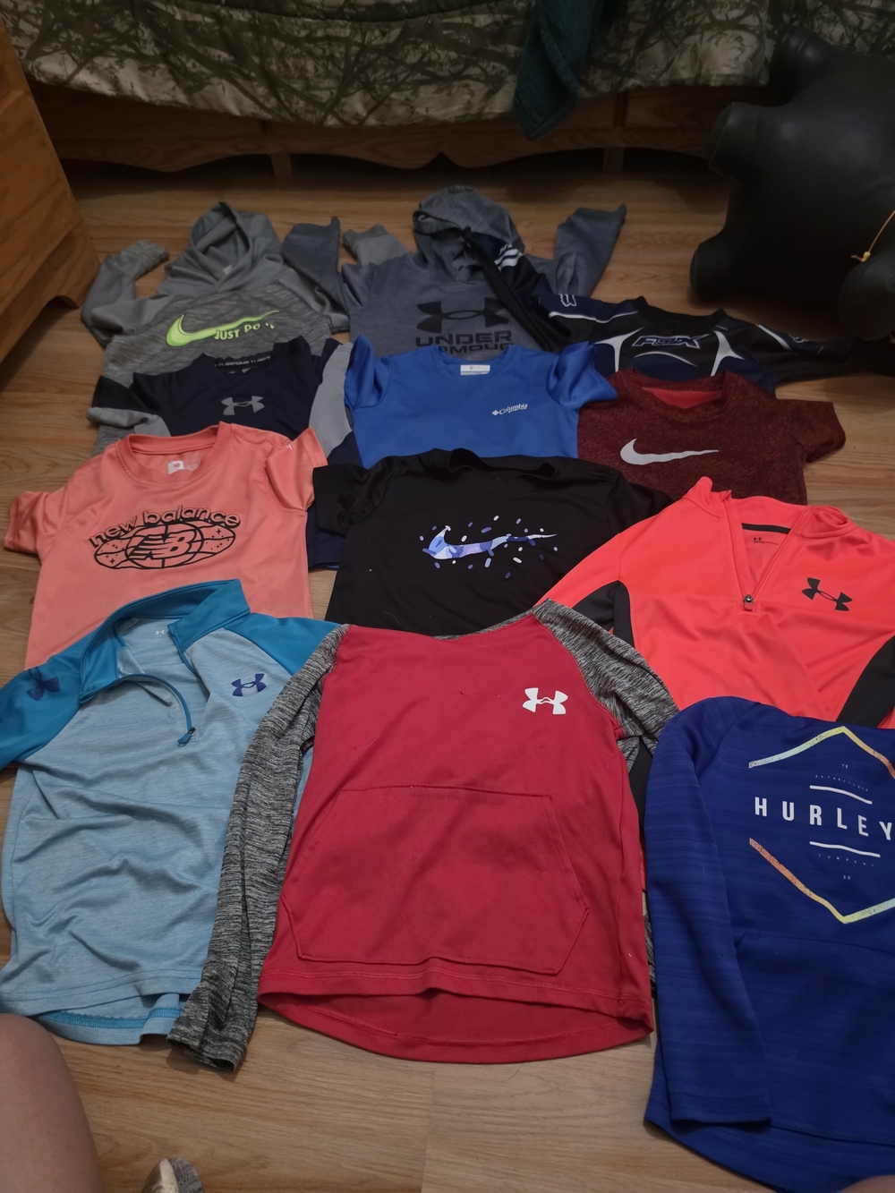 Nike Kids Short Sleeve Tees Assorted Blue, Red, Coral, Black